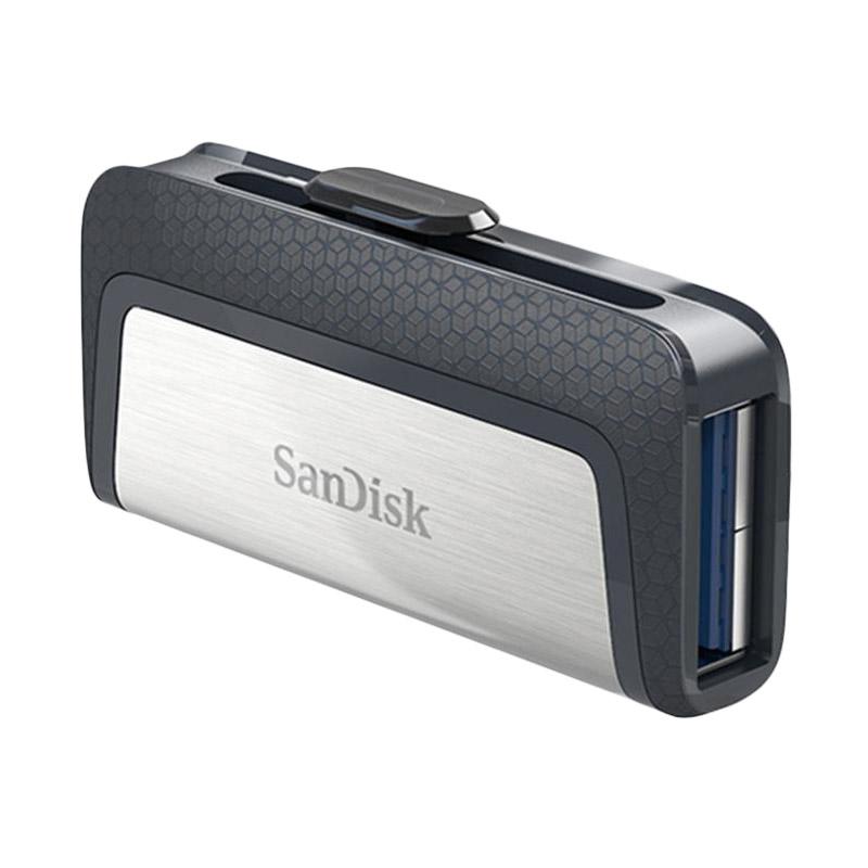 Jual Sandisk Ultra Dual Drive USB Type-C Flashdisk - Hitam