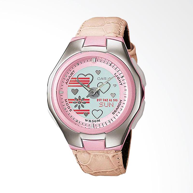 Jual CASIO LCF-10L-4AVDR Jam Tangan Wanita - Silver Pink