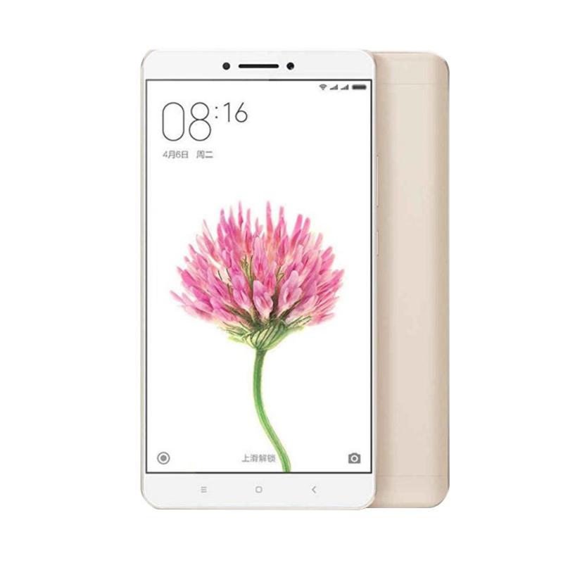 Jual Xiaomi MI Max Smartphone - Gold [128 GB/4 GB/Garansi 