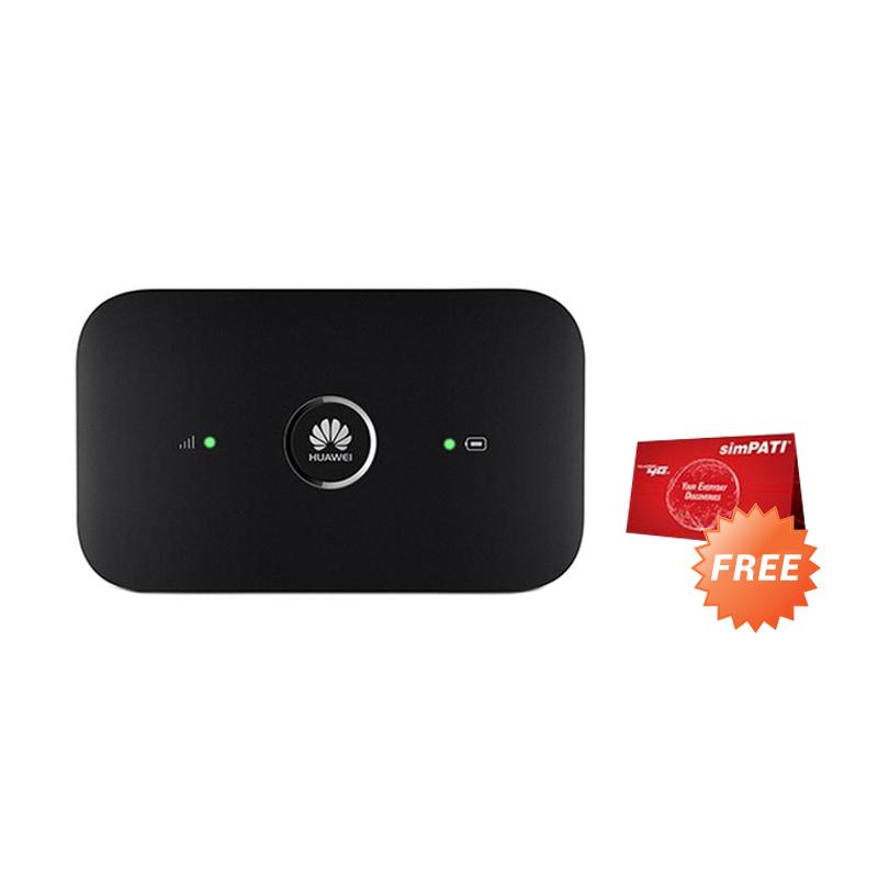 Jual Huawei E5573 MiFi Modem - Hitam [4G/LTE] Free