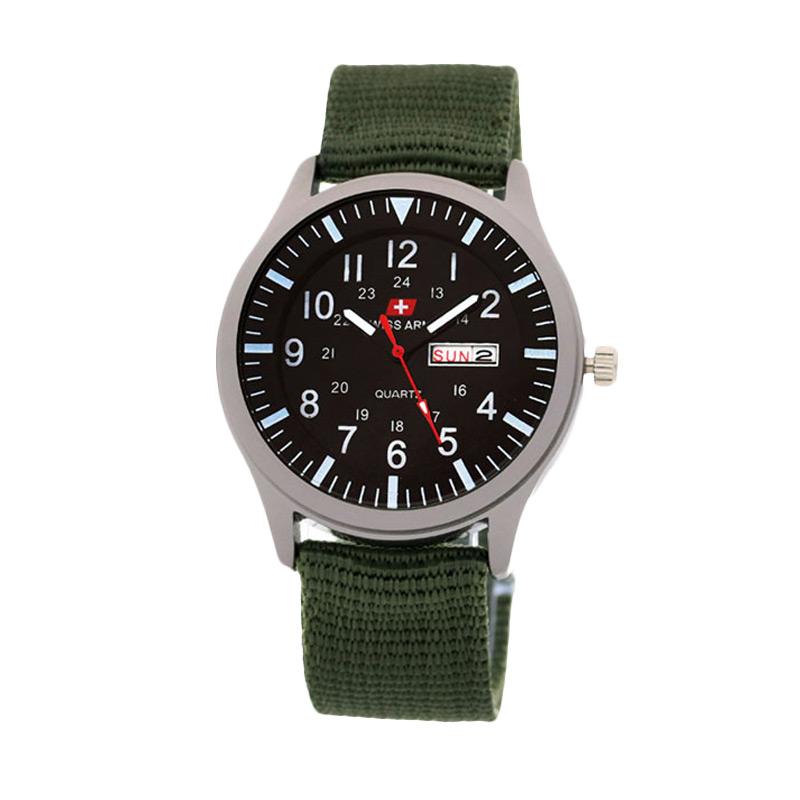 jual swiss army 7826 kanvas jam tangan pria hijau harga kualitas terjamin jual swiss army 7826 kanvas jam tangan pria hijau harga kualitas terjamin