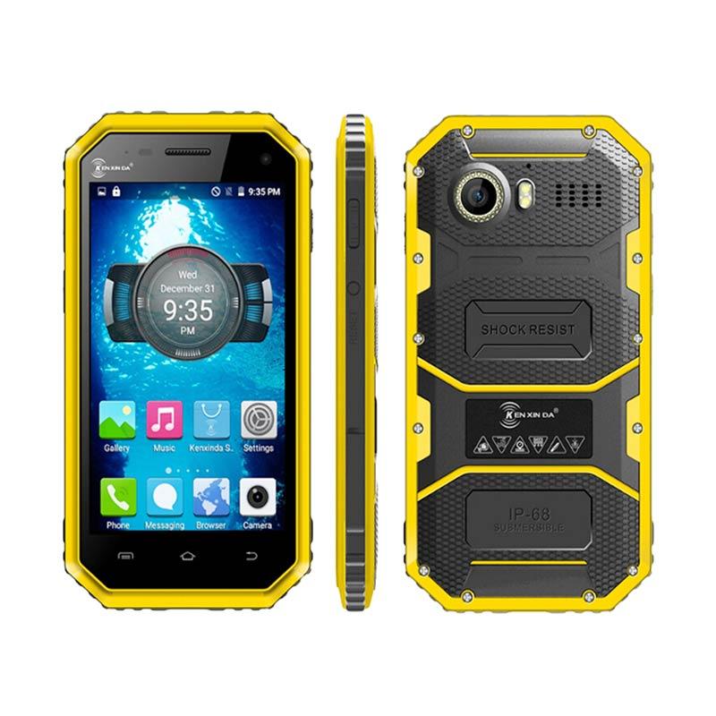 Jual Kenxinda Ken Mobile W6 Pro Smartphone - Kuning [16GB