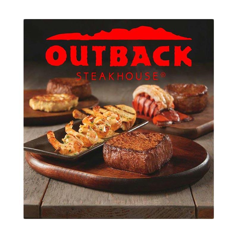 Jual Outback Steakhouse - Voucher senilai Rp 1.000.000 Jual Outback Steakhouse - Voucher senilai Rp 1.000.000
