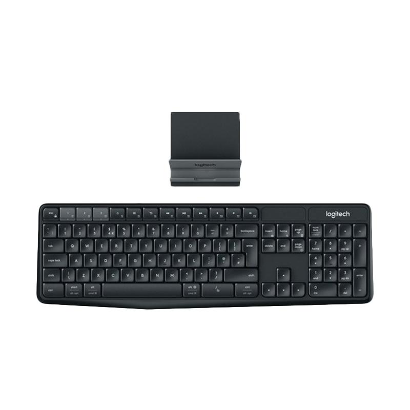 Jual Logitech K375s Multi Device Wireless Keyboard with Stand di Seller