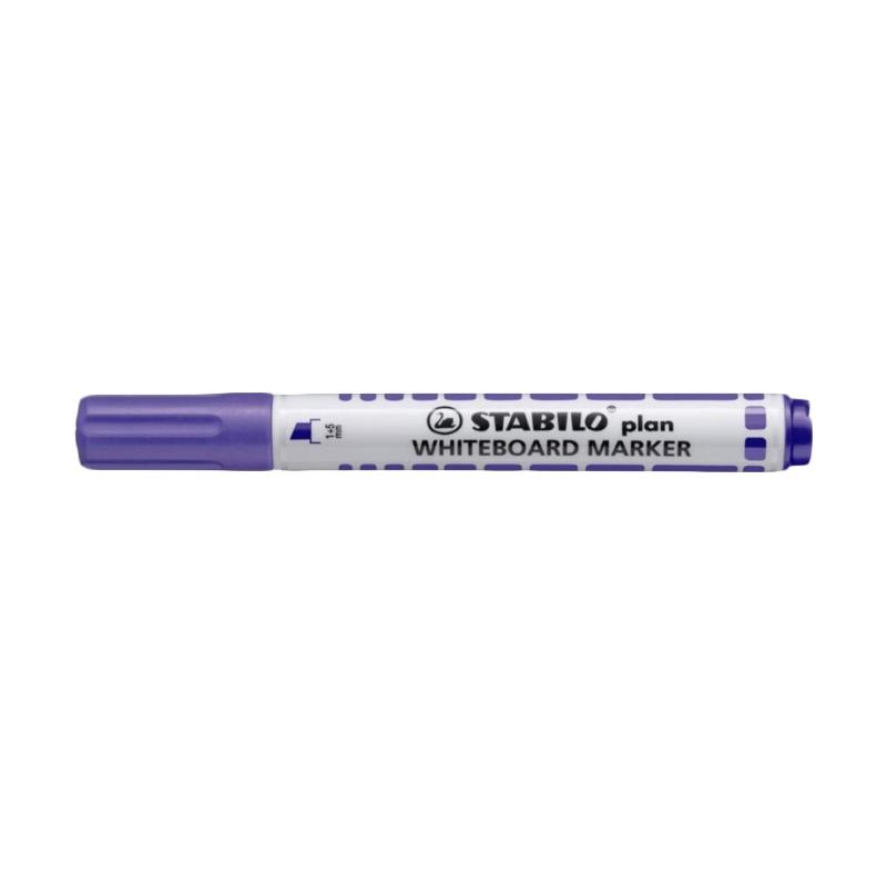 Jual STABILO Plan Whiteboard Marker Chisel Spidol - Violet