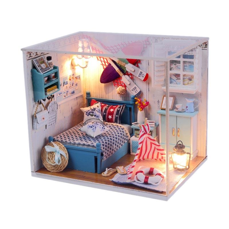 Jual A1Toys DIY House Miniature Kamar Pelaut Kerajinan  