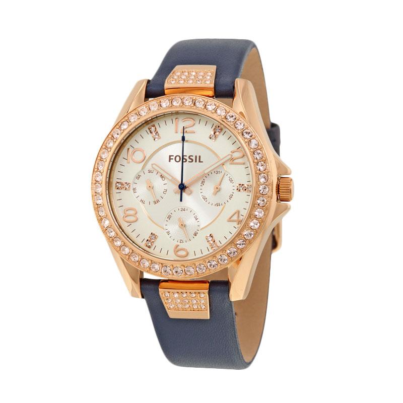 Jual Fossil ES 3887 Riley Multifunction Jam Tangan Wanita