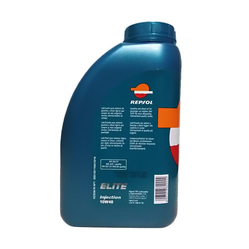 Promo Repsol Elite Injection 10W-40 Passanger Car [1 L] Diskon 31% di ...