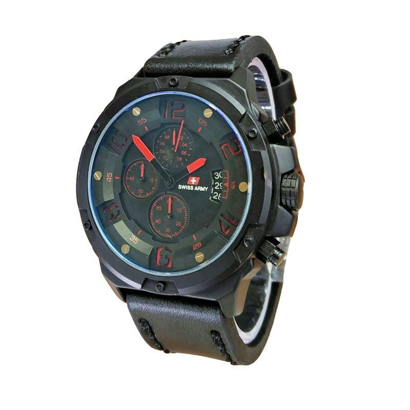 jual jam tangan casual pria swiss army sa 1375 black jual jam tangan casual pria swiss army sa 1375 black