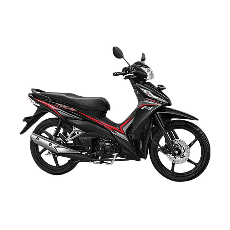 Jual Honda  New Revo  FI 110 CW Sepeda Motor  Quantum Black 