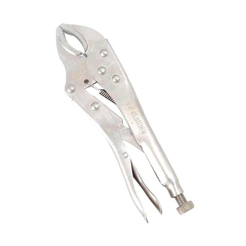 jual tekiro locking grip pliers curved tang buaya bengkok jual tekiro locking grip pliers curved tang buaya bengkok
