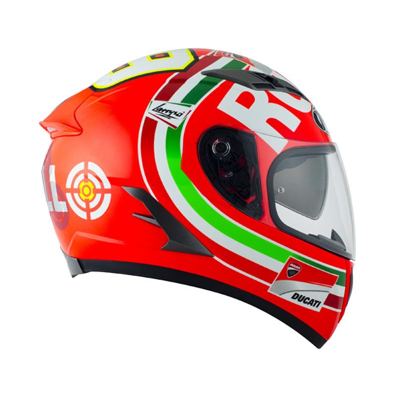 Jual KYT Vendetta 2 Iannone Replica Rosso Mugello Helm Full Face Red