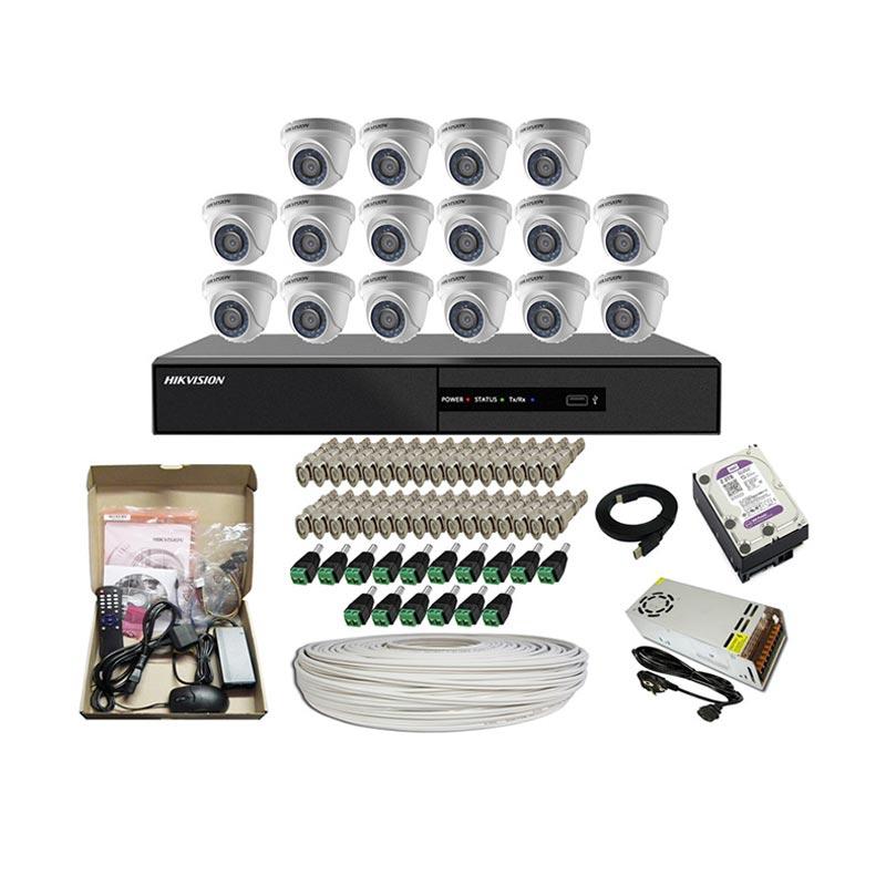 Jual Hikvision 16CH Turbo HD Paket Kamera CCTV [Indoor 2 