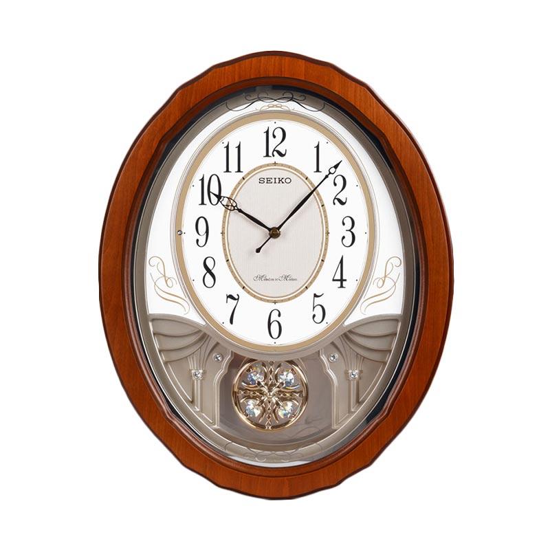 Jual Seiko Qxm351b 12 Analogue Melodies In Motion Wall Clock Jam Dinding Di Seller Casio