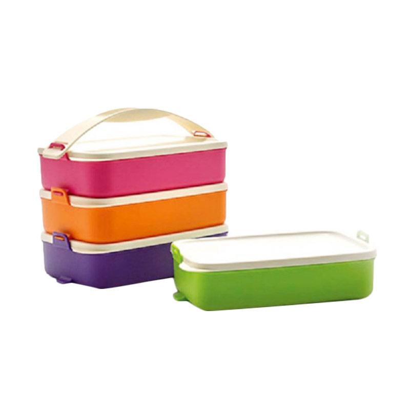 jual tupperware click to go multicolor rantang 4 susun jual tupperware click to go multicolor rantang 4 susun