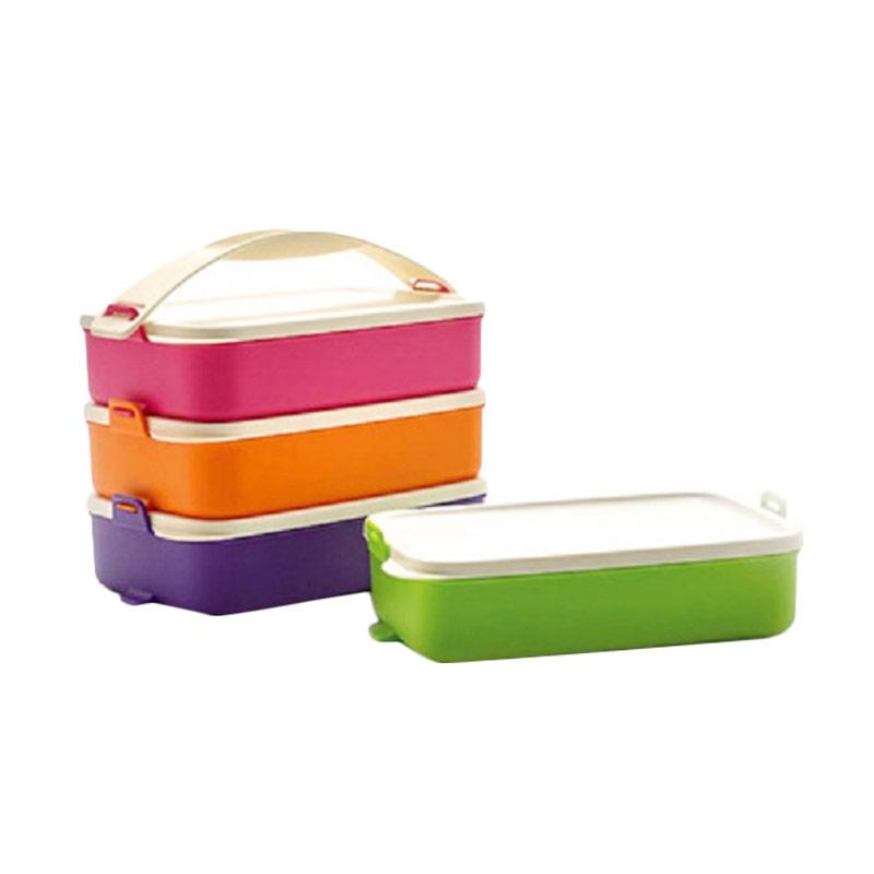 Jual Tupperware Click To Go MultiColor Rantang [4 Susun