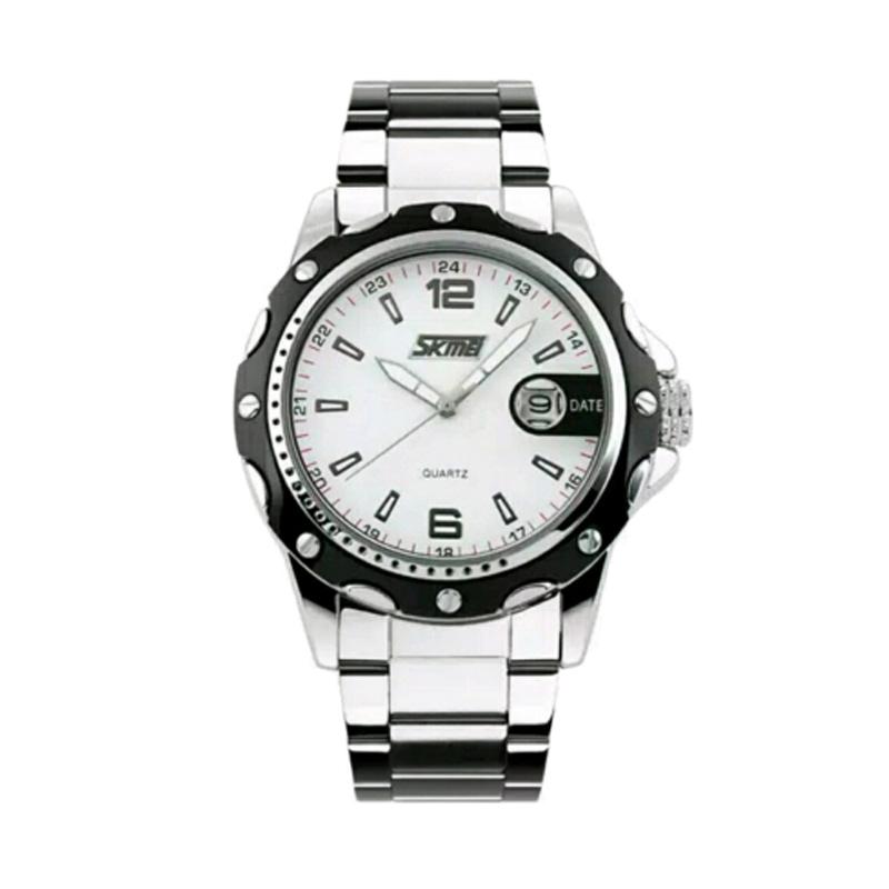 jual skmei original water resistant jam tangan pria 0992 white harga kualitas jual skmei original water resistant jam tangan pria 0992 white harga kualitas