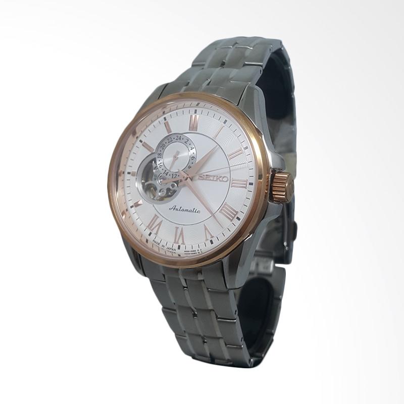 jual seiko automatic tali rantai jam tangan pria gold silver 151049 harga jual seiko automatic tali rantai jam tangan pria gold silver 151049 harga