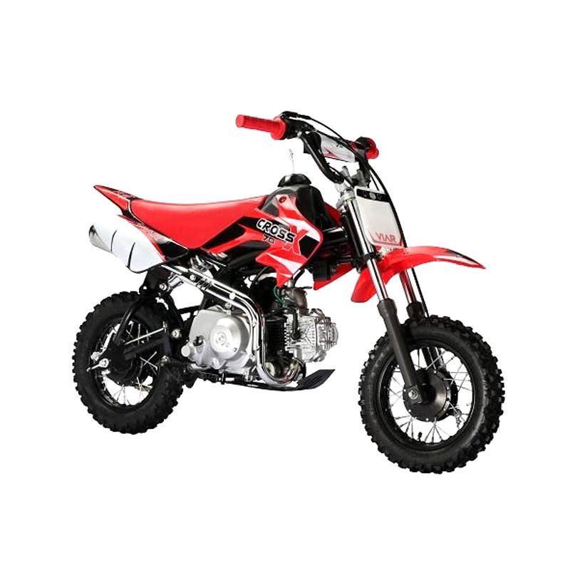  Jual  Viar  Cross  X  70 Mini Trail  Sepeda Motor  Cross  Merah 