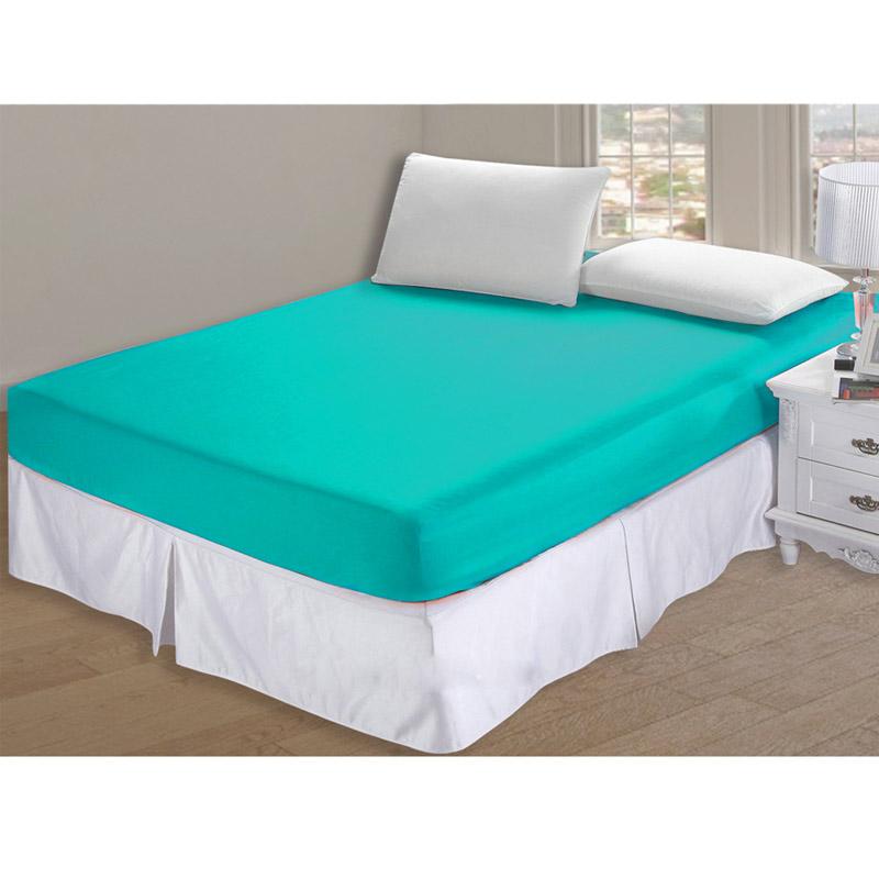 Jual Ellenov Waterproof Set Sarung Kasur - Hijau Tosca