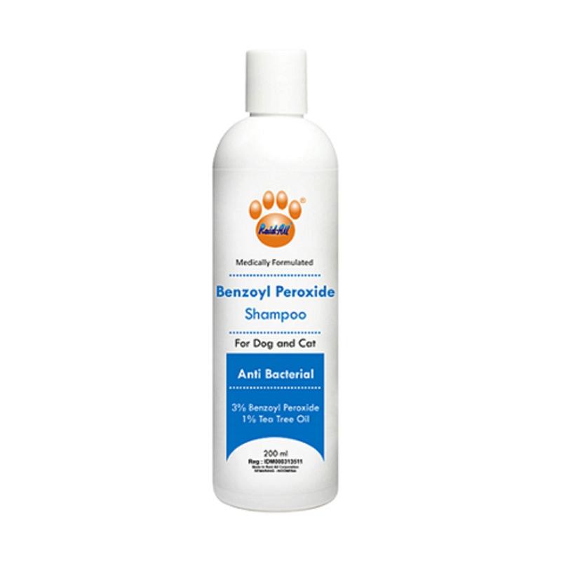 Jual Raid All Benzoyl Peroxide Anti Bacterial Shampoo for Dog and Cat