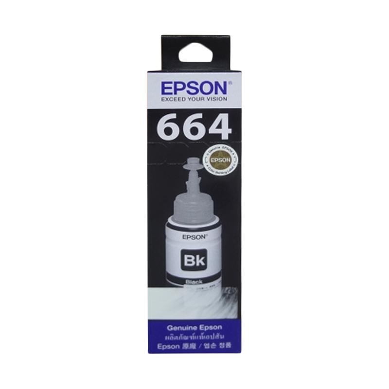 Jual Epson Original 664 T6641 Tinta Printer for Epson L
