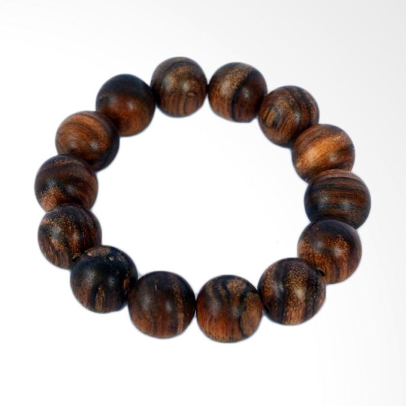 Jual Riza Craft Gelang Kayu Gaharu Zebra Asli Wangi