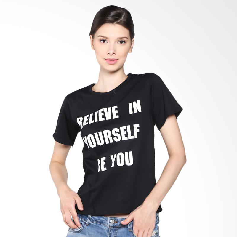 Jual JCLOTHES Kaos Wanita Tumblr Tee Branded Believe In Jual JCLOTHES Kaos Wanita Tumblr Tee Branded Believe In