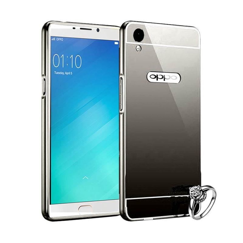 jual elshadai bumper mirror casing for oppo f1 plus or oppo r9 black harga kualitas jual elshadai bumper mirror casing for oppo f1 plus or oppo r9 black harga kualitas