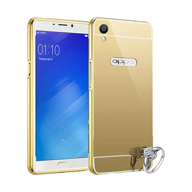 jual elshadai bumper mirror casing for oppo f1 plus or jual elshadai bumper mirror casing for oppo f1 plus or