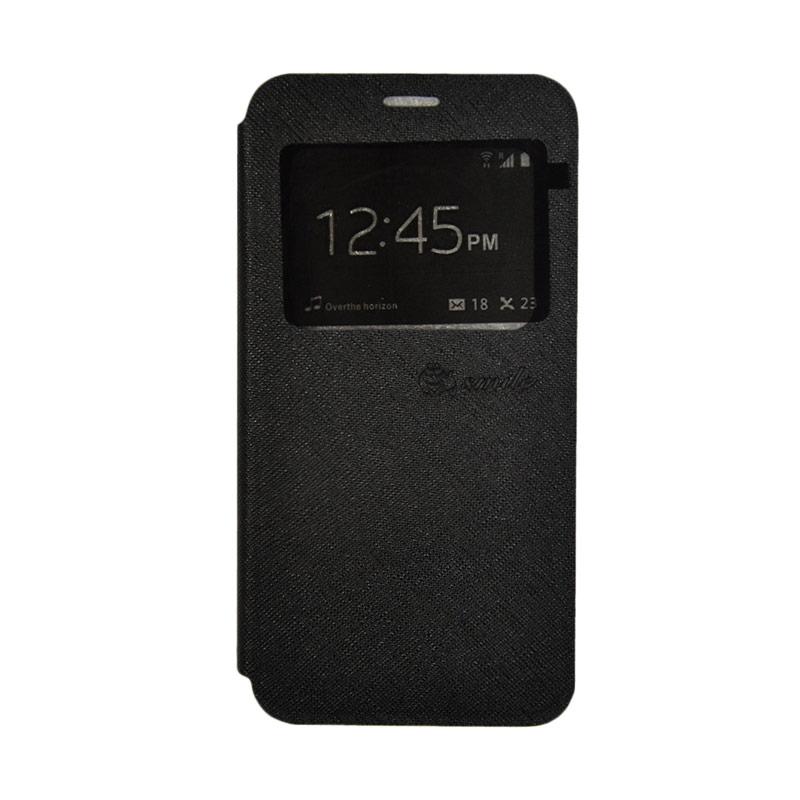 jual smile leather standing flip cover casing for xiaomi jual smile leather standing flip cover casing for xiaomi