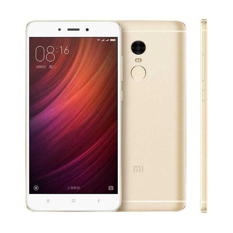 Jual Xiaomi Redmi Note 4 Snapdragon Smartphone - Gold