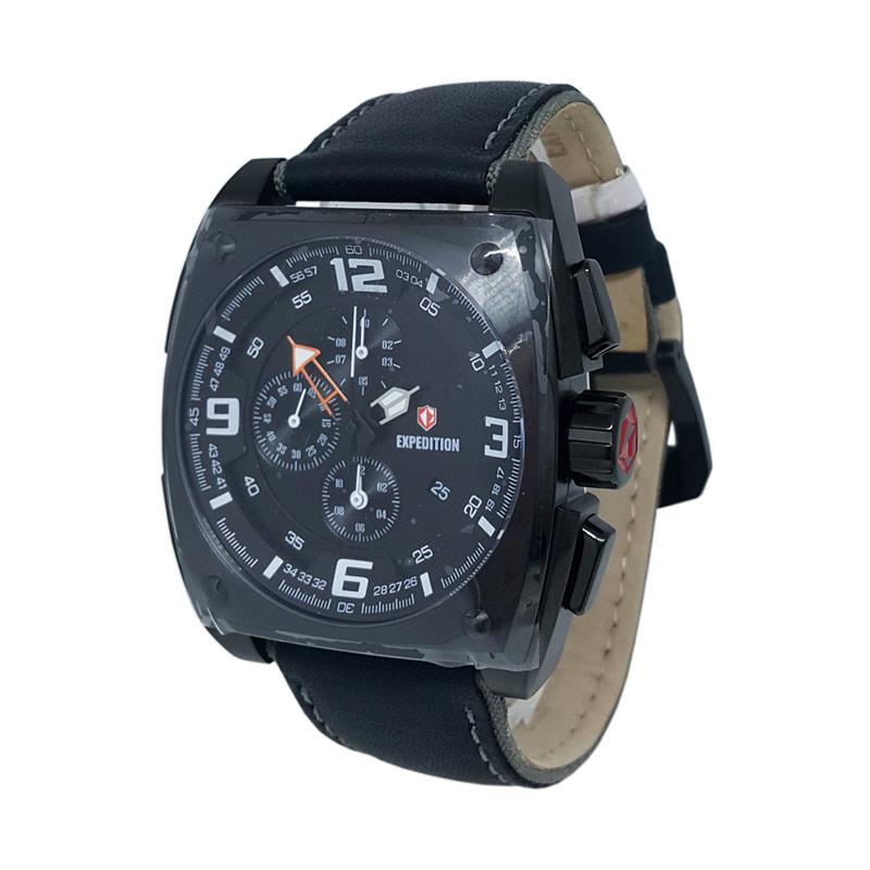 Jual Expedition Chronograph Tali Kulit Jam Tangan Pria 