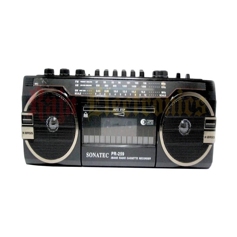 Jual Sonatex PR259 Radio Cassette Recorder Tape Player [USB/SD Card