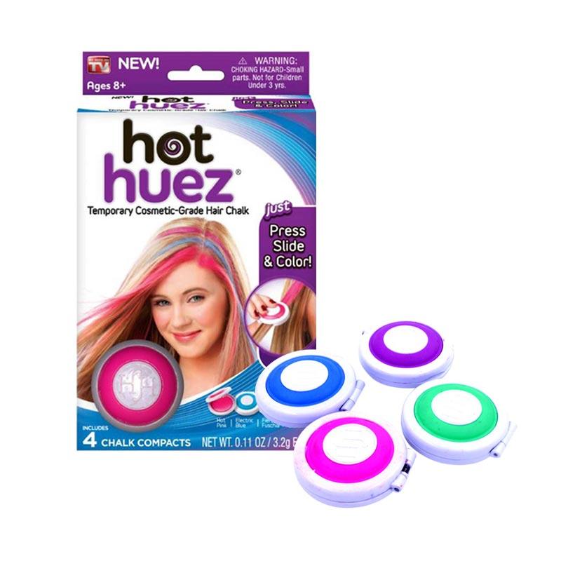 Jual As Seen On Tv Hot Huez Temporary Hair Chalk Pewarna Rambut di