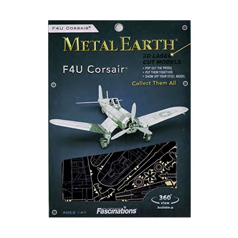 Jual Fascinations Metal Earth Military F4U Corsair Model