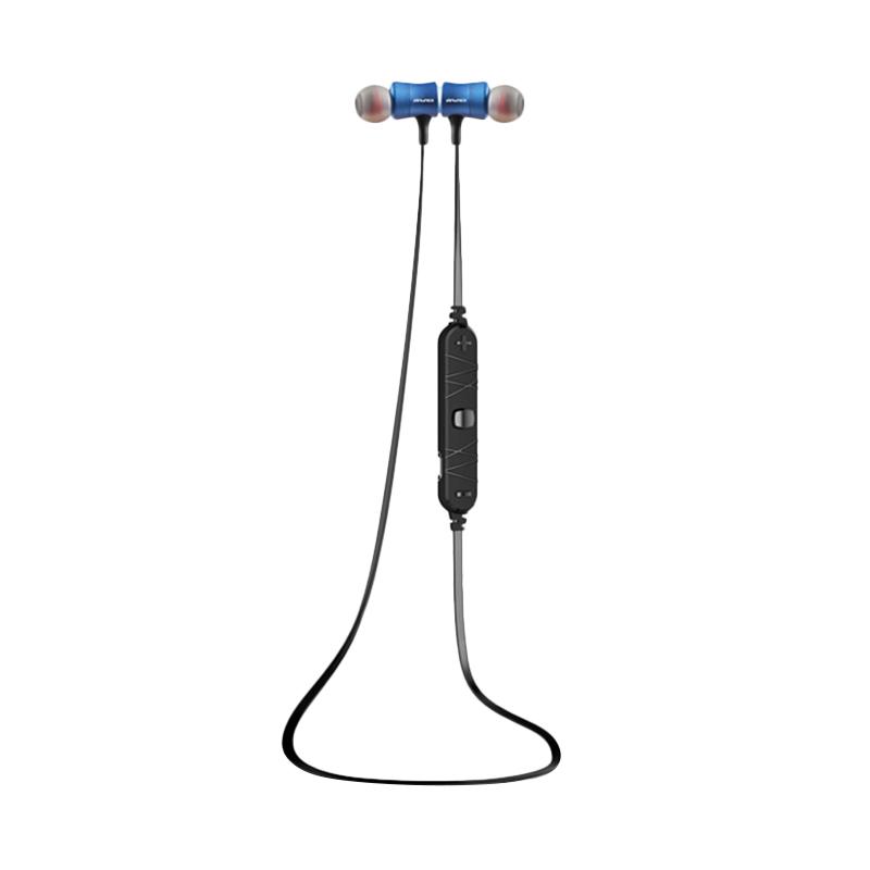  Bluetooth Earphone with Mic - Blue) Online - Harga & Kualitas Terjamin