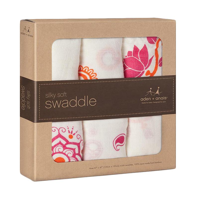 Jual Aden+anais 3Pack Silky Soft Swaddles Pyara Kain Bedong Bayi
