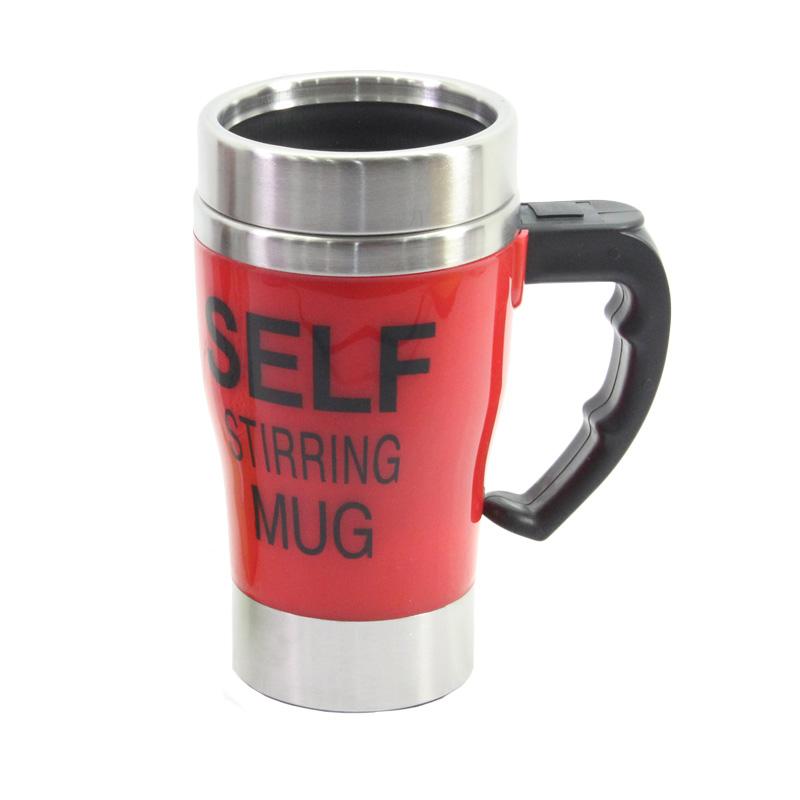 Jual Self Stirring Mug Tinggi Gelas Pengaduk Otomatis
