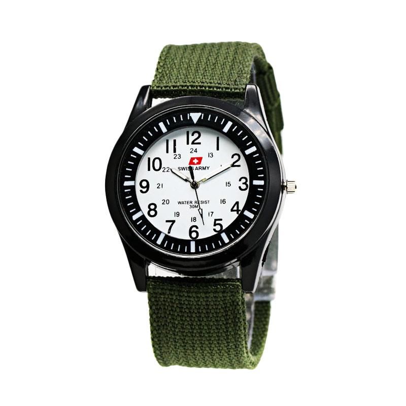 Jual Swiss Army 0029 Strap Kanvas Jam Tangan Wanita 