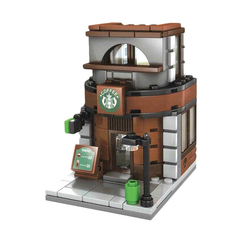 Jual Momo Sembo Block DS6013 Mini Lego Coffee Shop Mainan