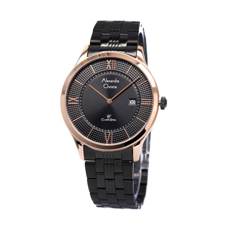 Jual Alexandre Christie 8503 Jam Tangan Wanita - Hitam 