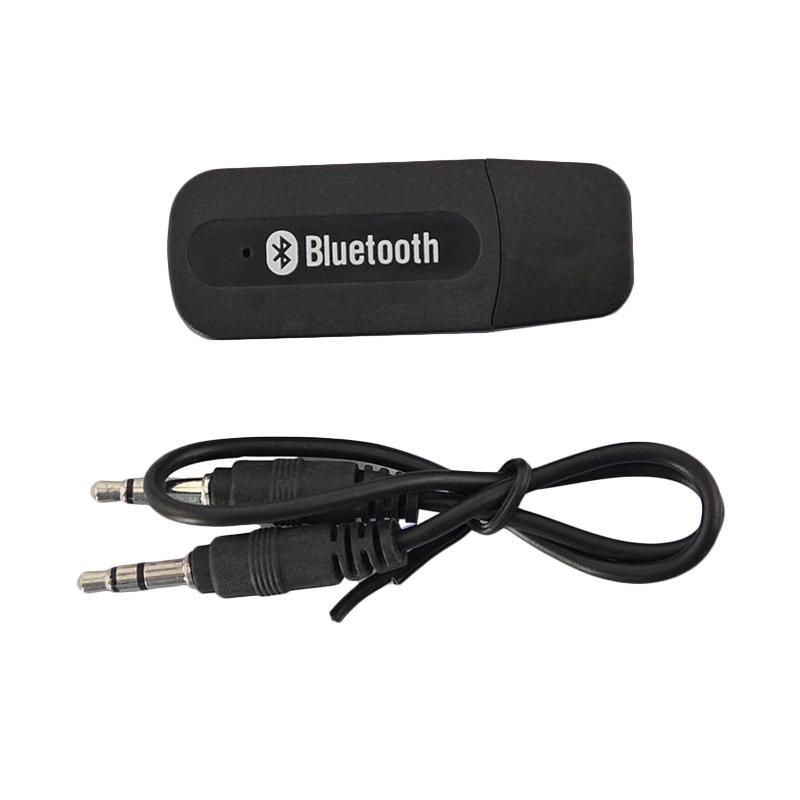 Jual Universal Music Wireless Bluetooth Receiver Mobil Black di