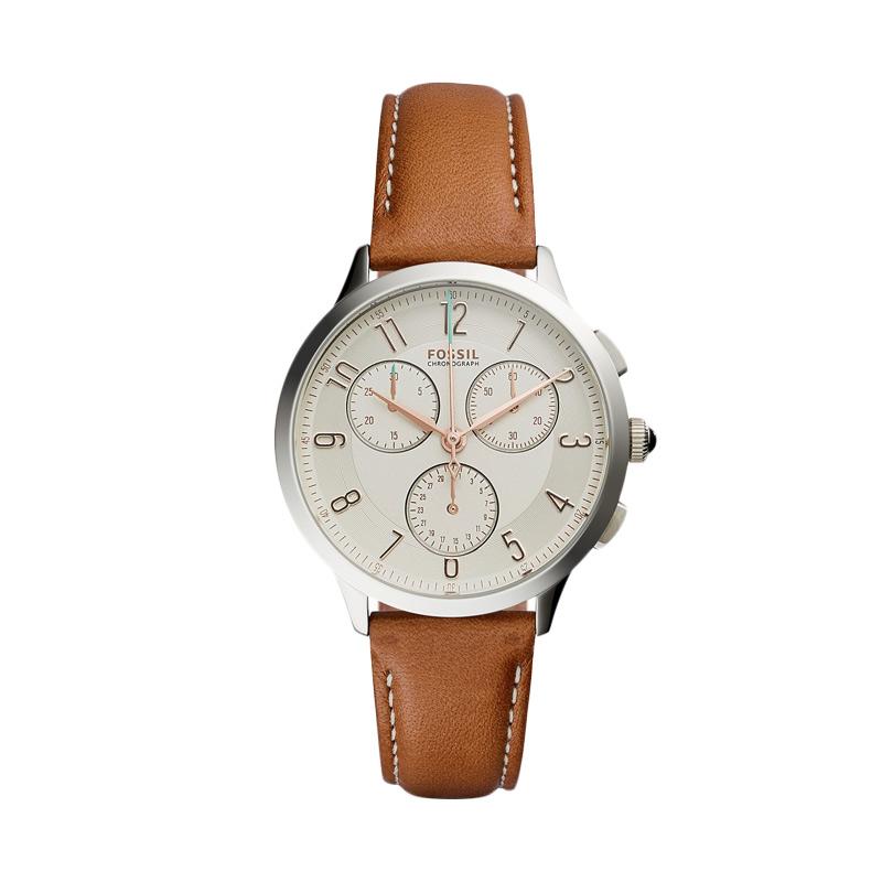 jual fossil ch3014 abilene chronograph kulit jam tangan wanita coklat tua harga jual fossil ch3014 abilene chronograph kulit jam tangan wanita coklat tua harga