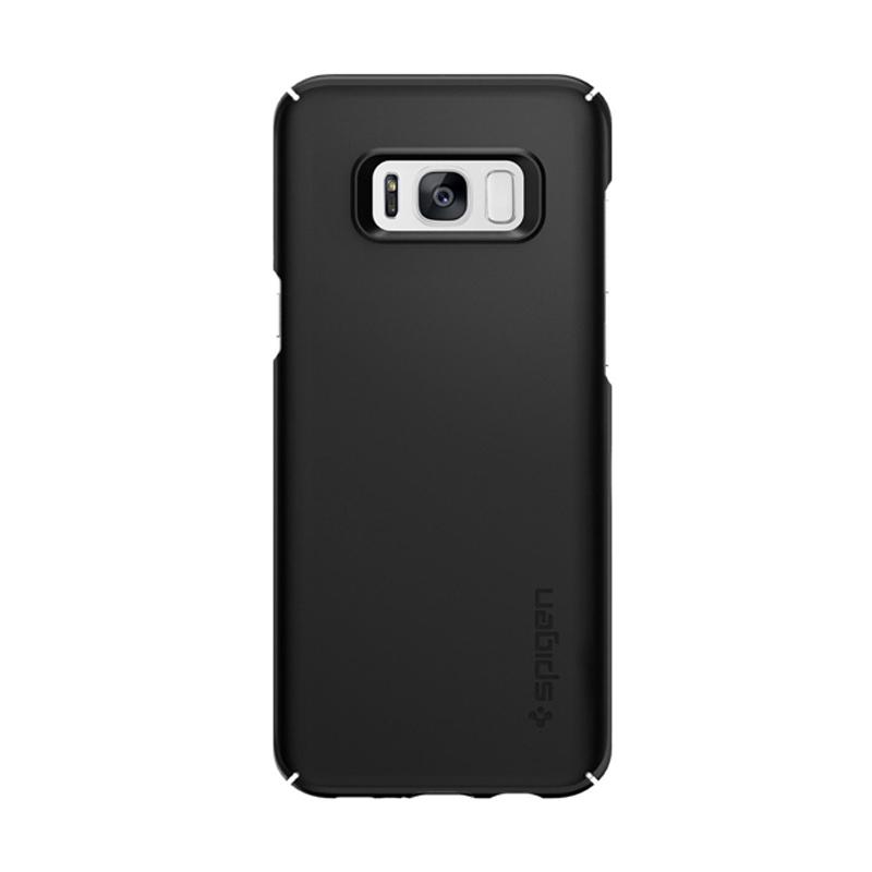 jual spigen original thin fit casing for samsung galaxy s8 plus black harga jual spigen original thin fit casing for samsung galaxy s8 plus black harga