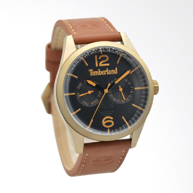 jual timberland leather jam tangan pria coklat jual timberland leather jam tangan pria coklat