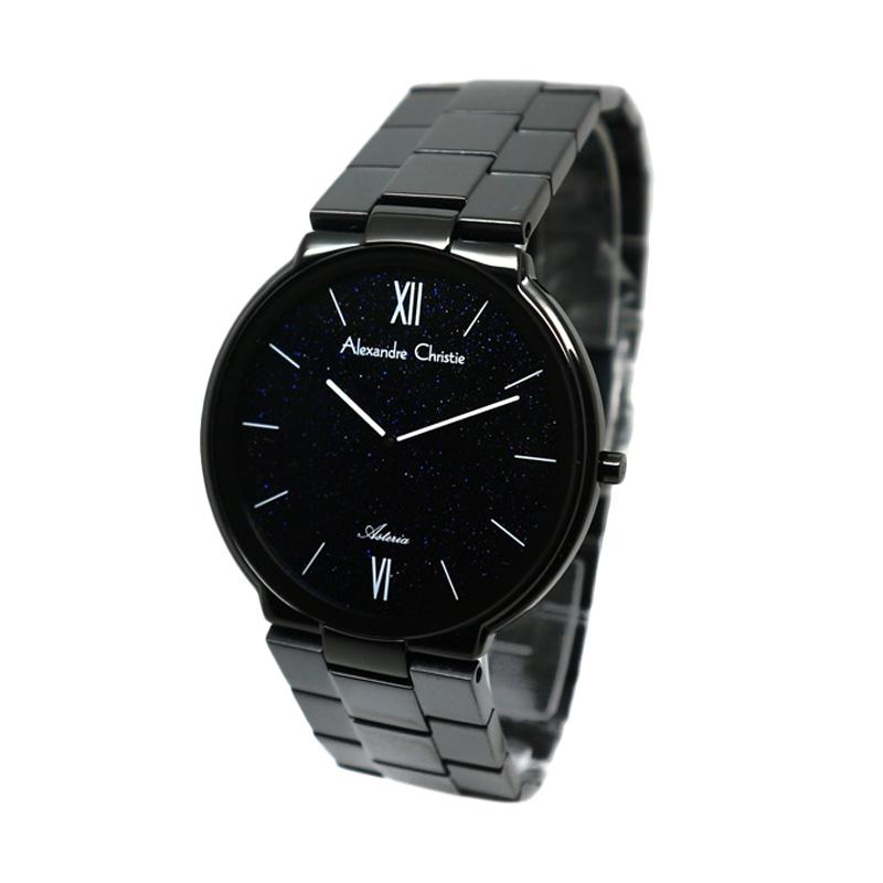 jual alexandre christie jam tangan pria 8480 black white jual alexandre christie jam tangan pria 8480 black white