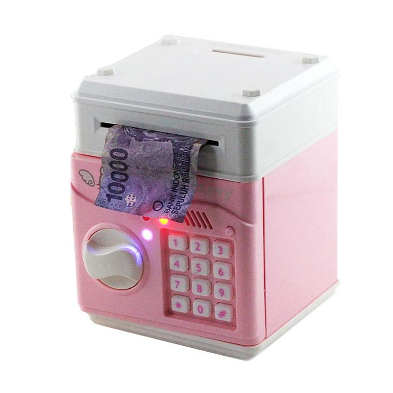 Jual Ohome MS-678A Hello Kitty Coin Bank Saving Box ATM 