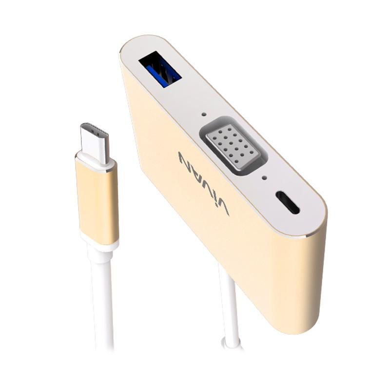 jual vivan vtc vcu1 type c to vga type c usb 3 0 pd jual vivan vtc vcu1 type c to vga type c usb 3 0 pd