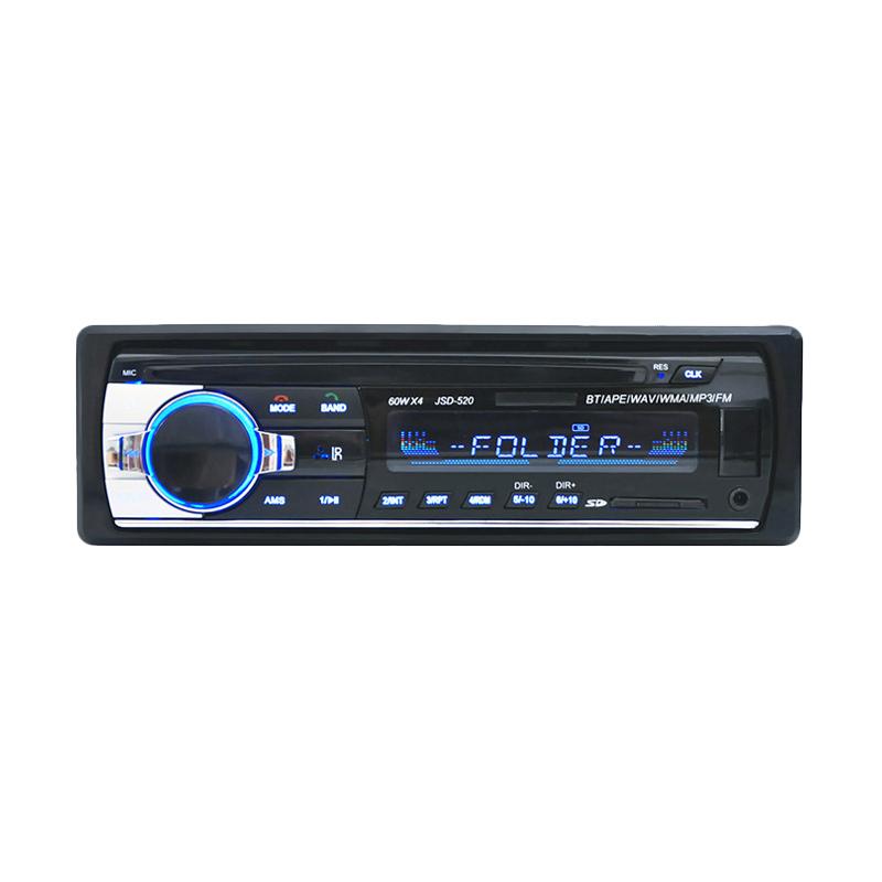 Jual OEM JSD520 Tape Audio Mobil Multifungsi Black [Bluetooth/ USB
